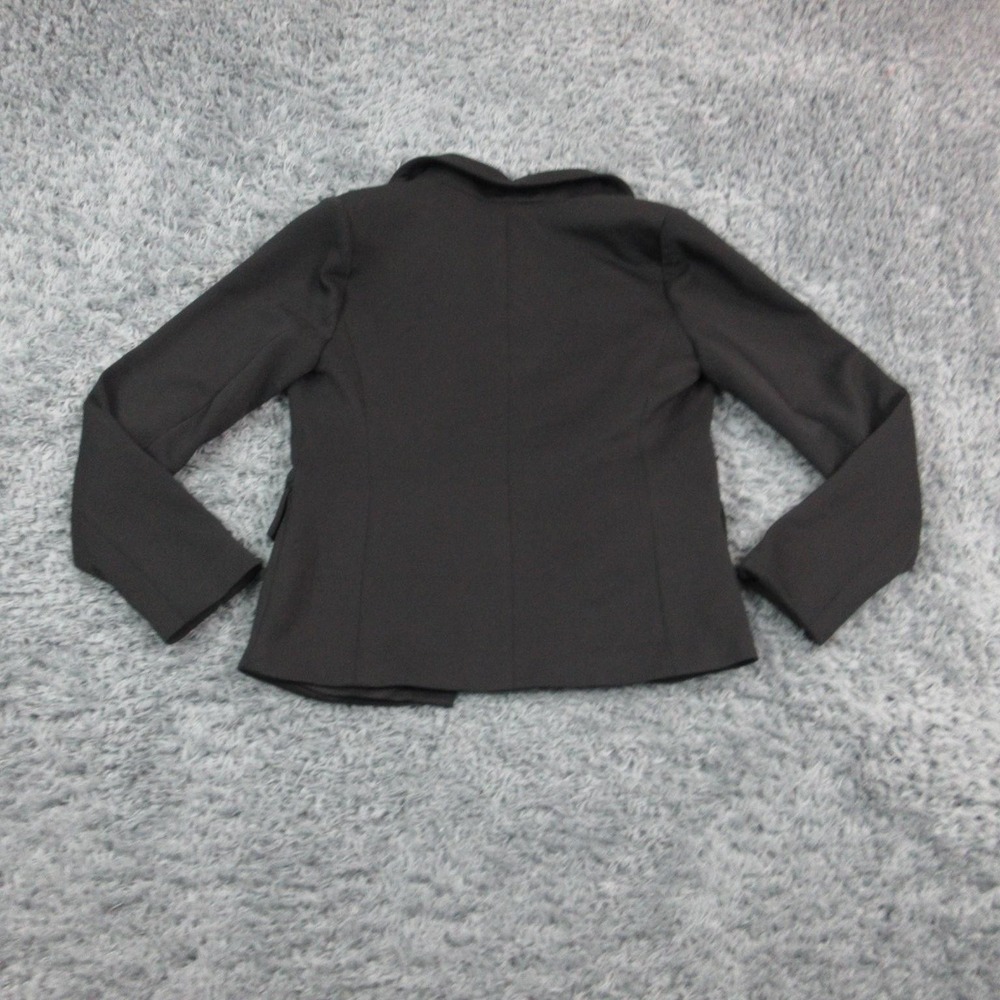 Steve Madden Blazer Womens Small Black Kalista Faux Suede Stretch Jacket NWT - Picture 15 of 16